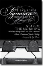 Star of the Morning SATB choral sheet music cover